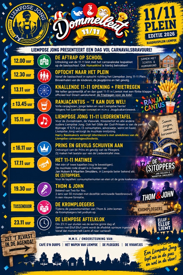 Poster 11-11, woensdag 11 november 2026